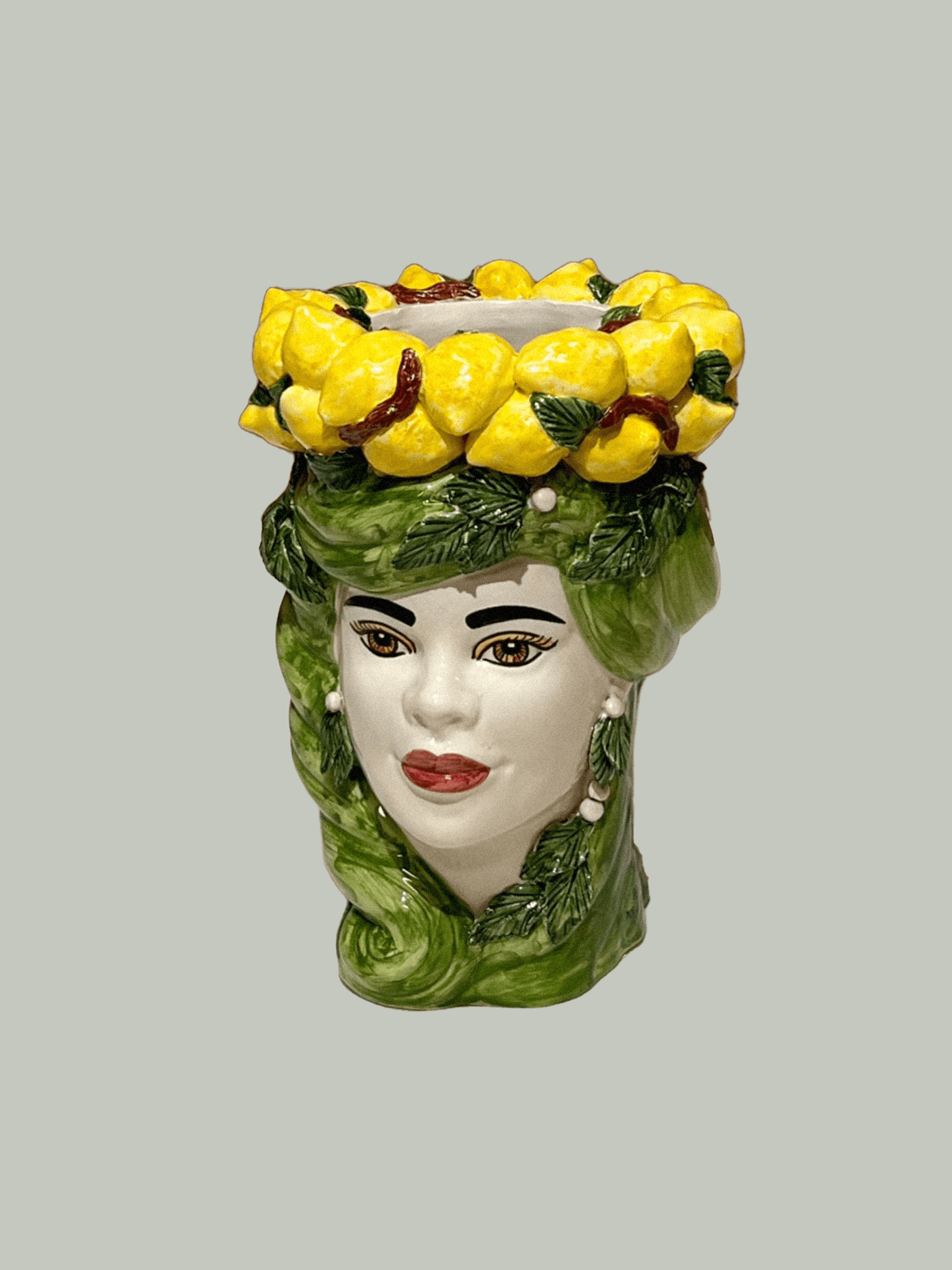 Vase Lemon Head Lady